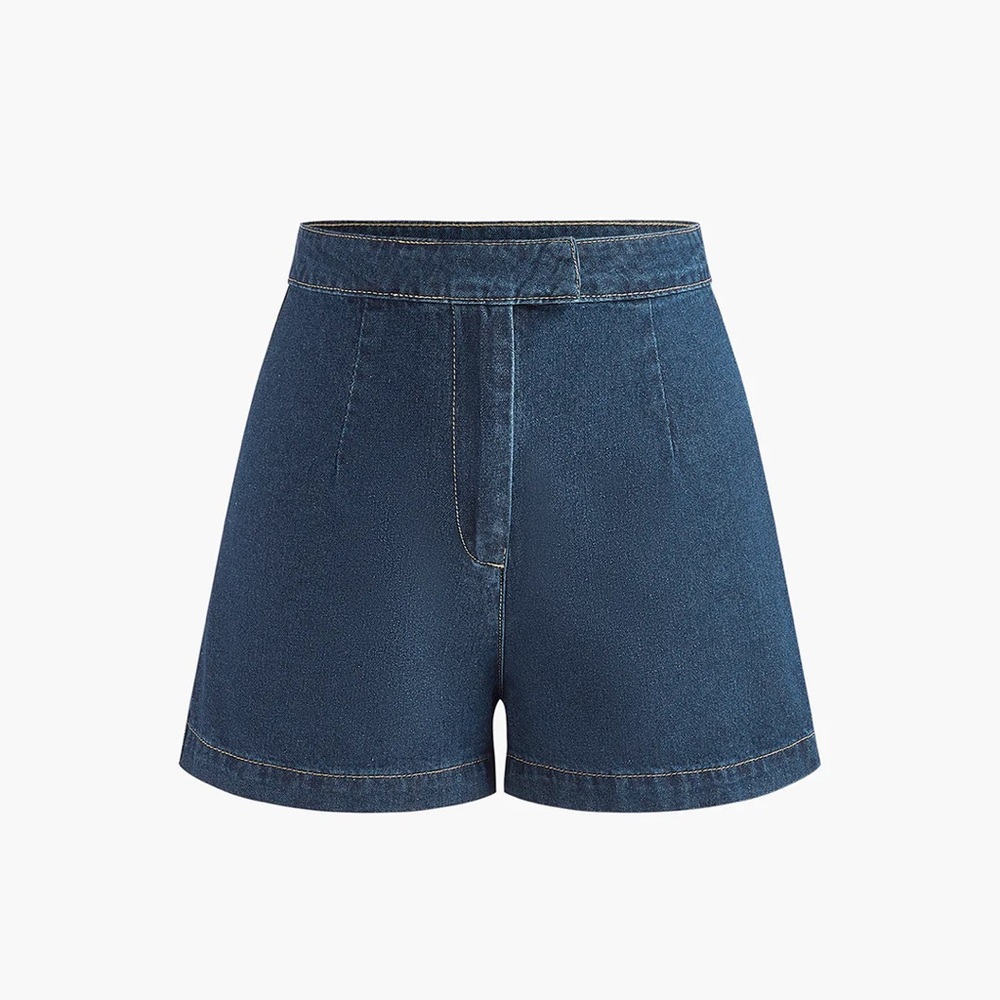 Commense High Waisted Denim Shorts Size medium